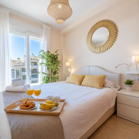 Apartamento Con Vistas Al Mar En Manilva Playa Luaran gambar