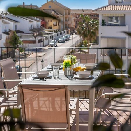 Apartamento Con Vistas Al Mar En Manilva Playa Luaran gambar