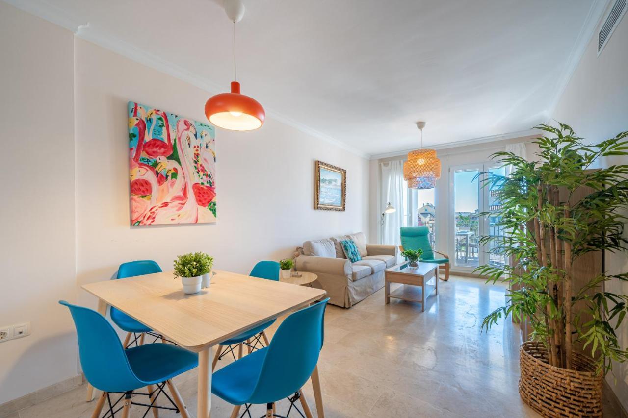 Apartamento Con Vistas Al Mar En Manilva Playa Luaran gambar
