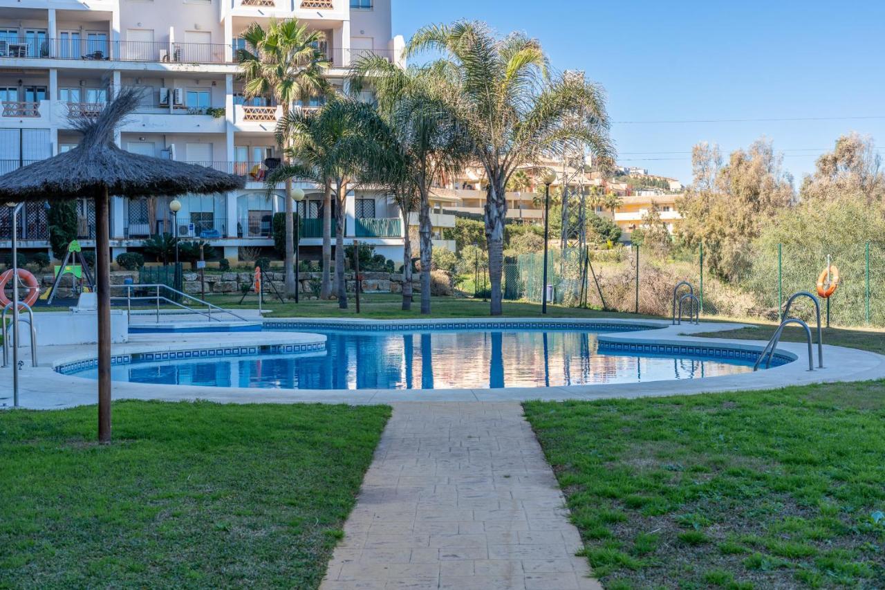 Apartamento Con Vistas Al Mar En Manilva Playa Luaran gambar