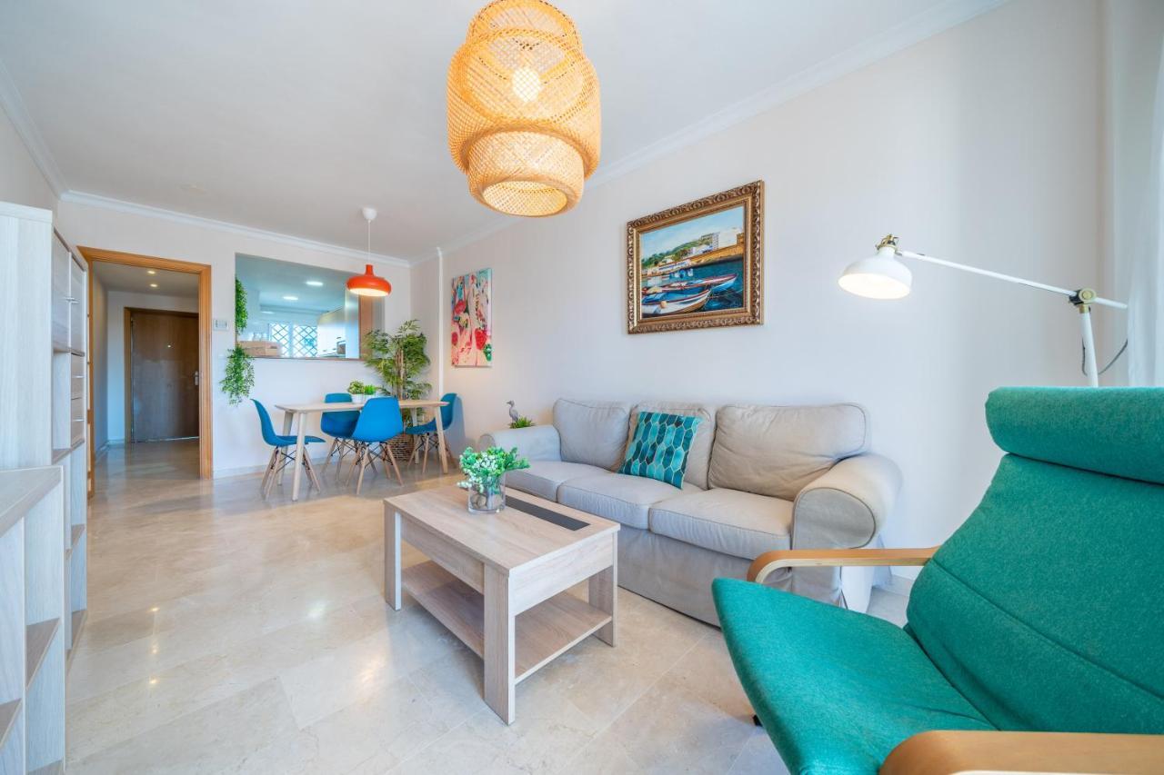 Apartamento Con Vistas Al Mar En Manilva Playa Luaran gambar
